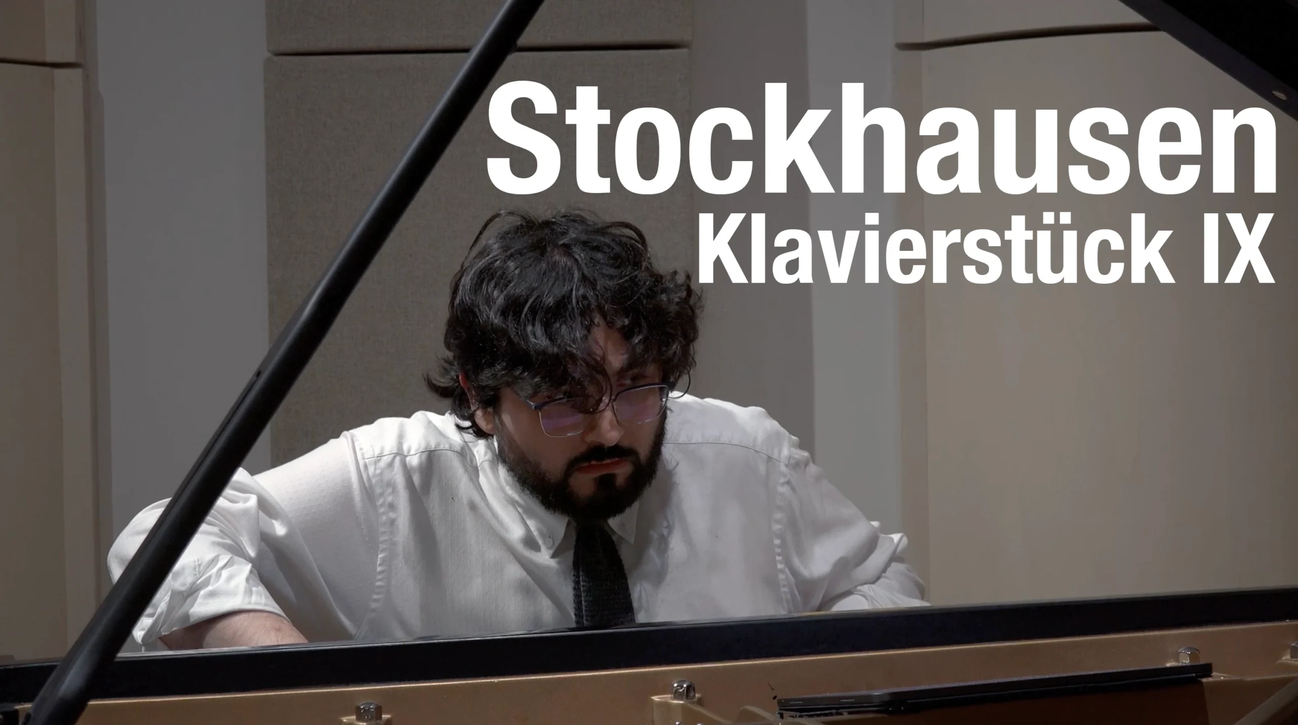 Stockhausen's Wishes, Passed Through Ellen Corver, Shape Pedro G. A. Aguinagalderomalde's Klavierstück IX